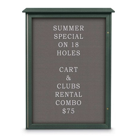 United Visual Products Indoor Enclosed Combo Board, 72"x36", White Frame/Black Porcelain & Cork UVCB7236W-BLKPORC-CORK